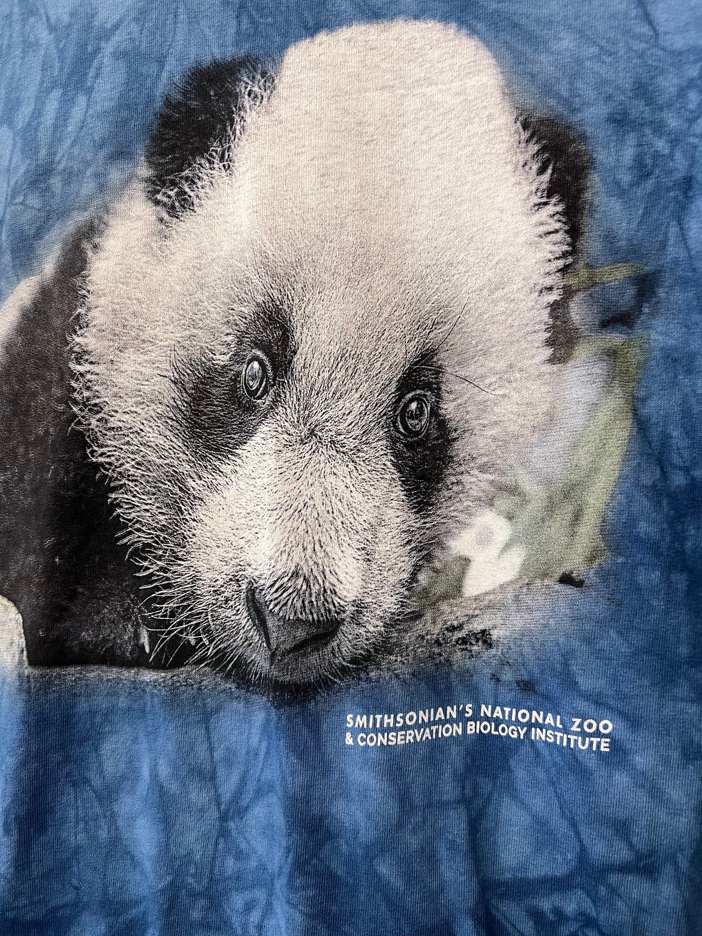 Smithsonian National Zoo Baby Panda Tie Dye Graphic T-Shirt (Modern)