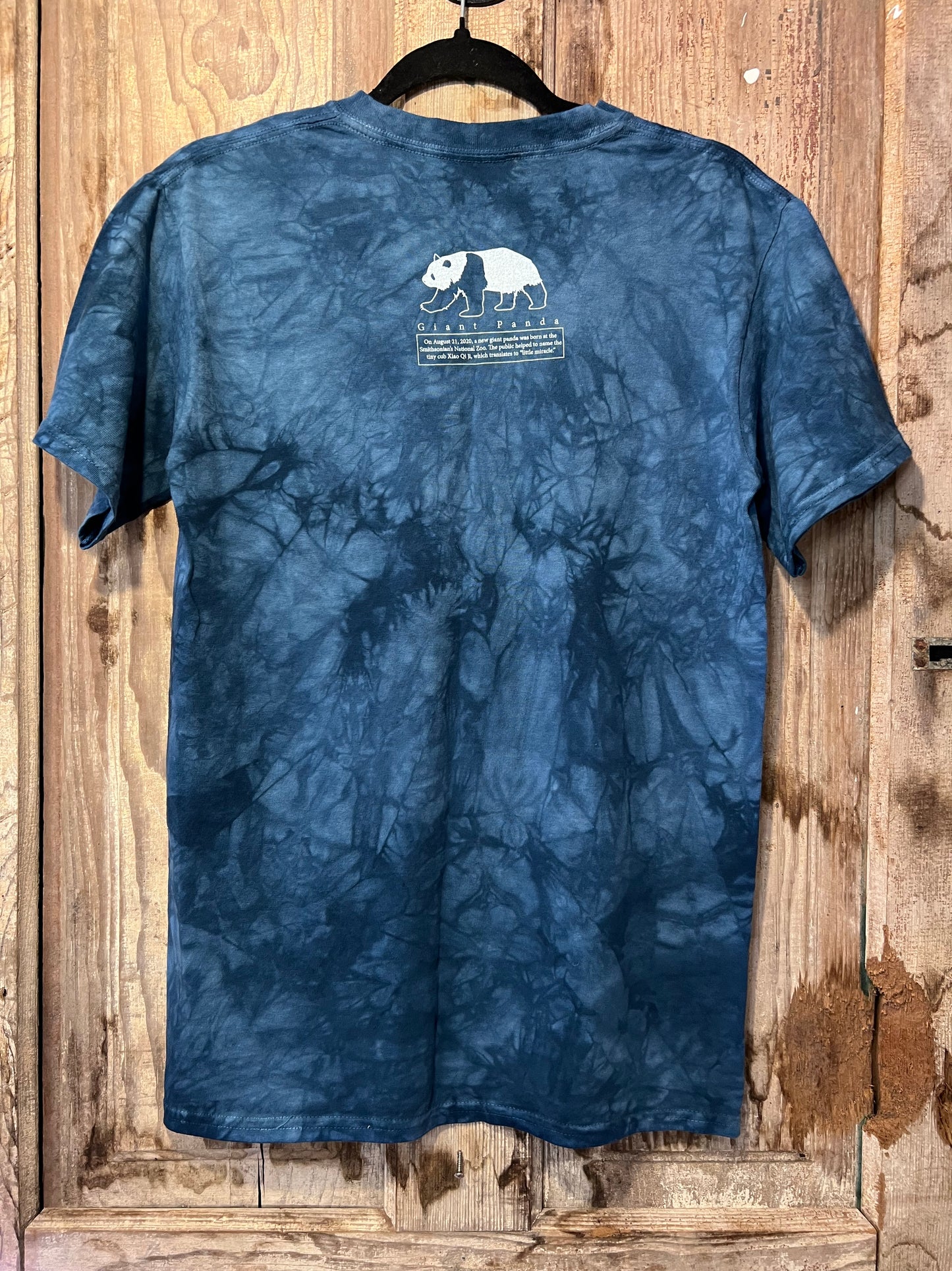 Smithsonian National Zoo Baby Panda Tie Dye Graphic T-Shirt (Modern)