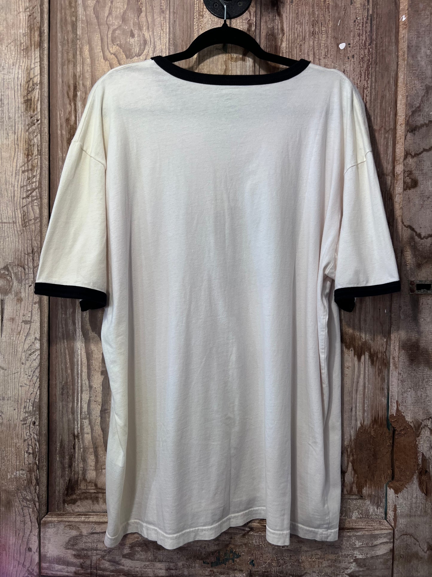 Grand Canyon White/BLK Ringer T-Shirt (Modern)