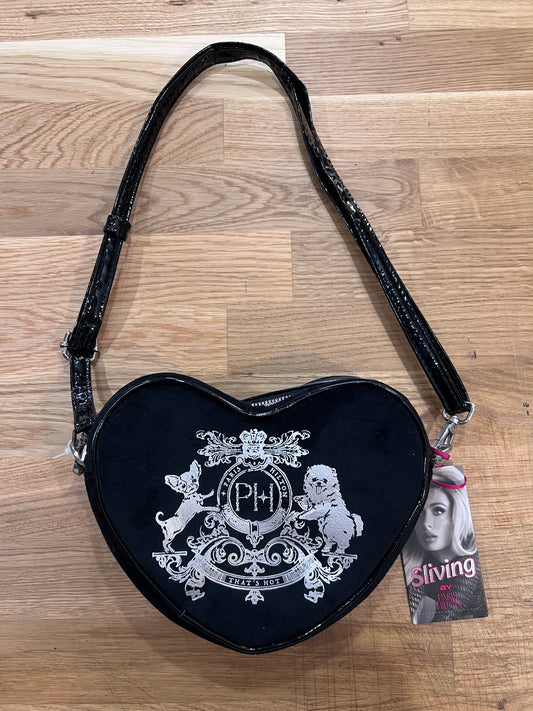 Y2K Paris Hilton "That's Hot" Heart Purse