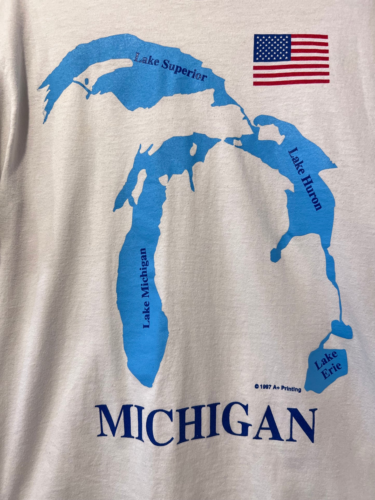 1997 Michigan Lakes Graphic T-Shirt