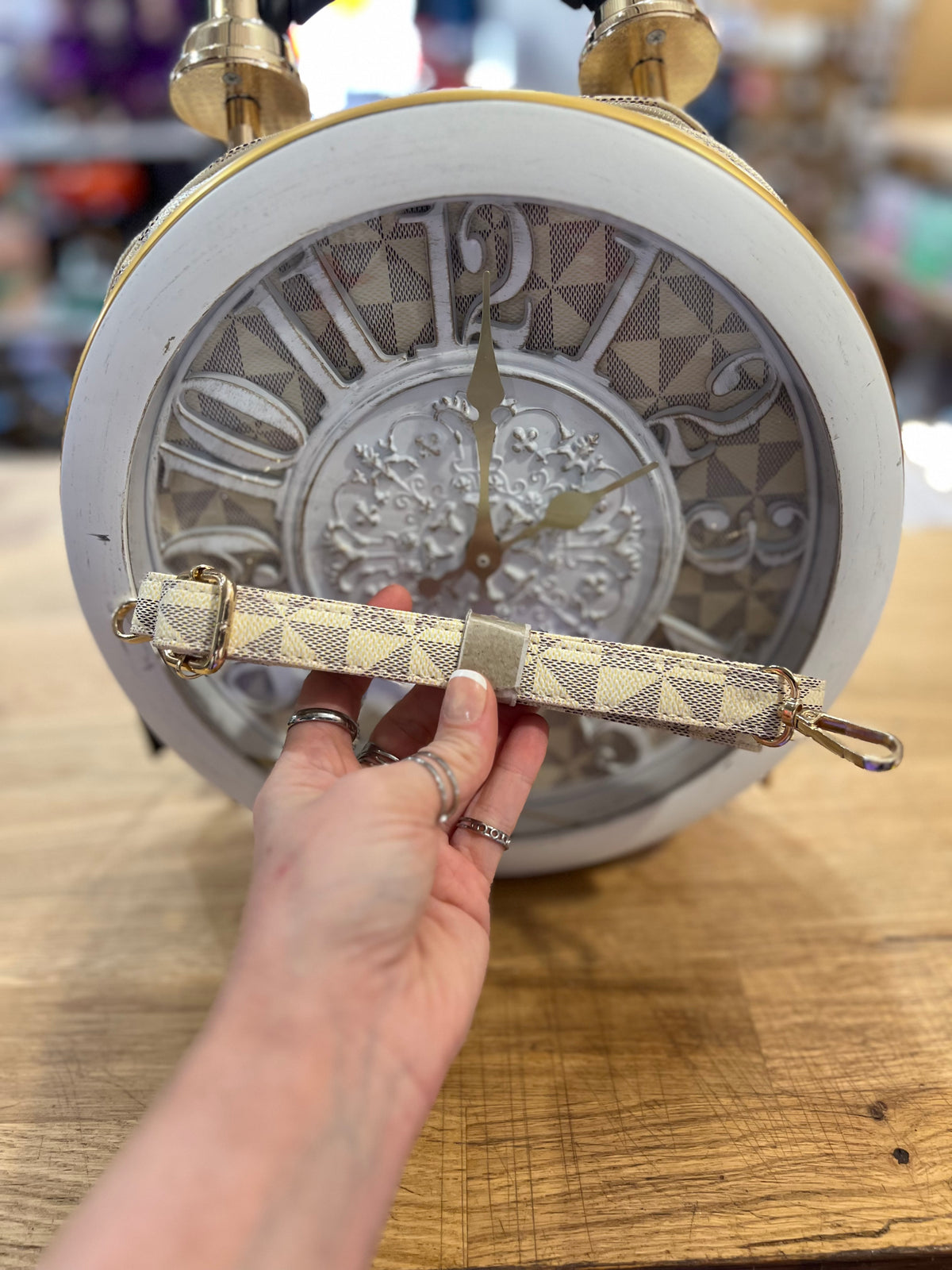 Angel Barcelo Clock Purse