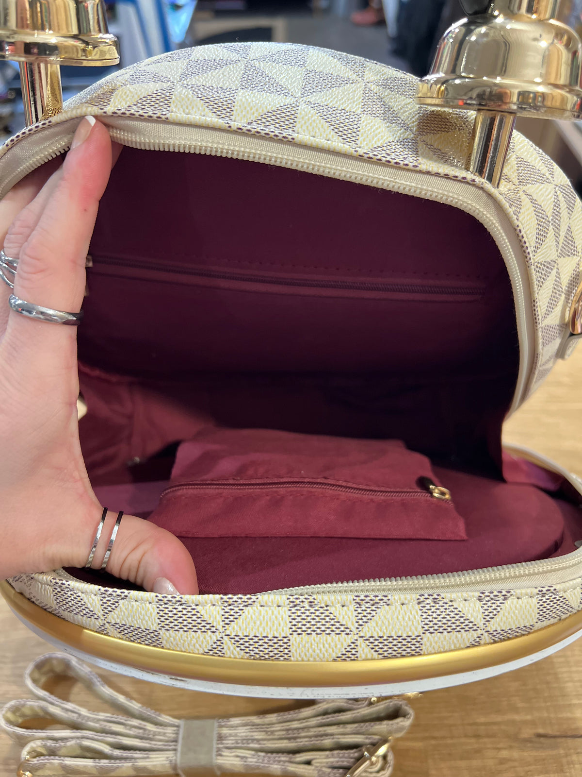 Angel Barcelo Clock Purse