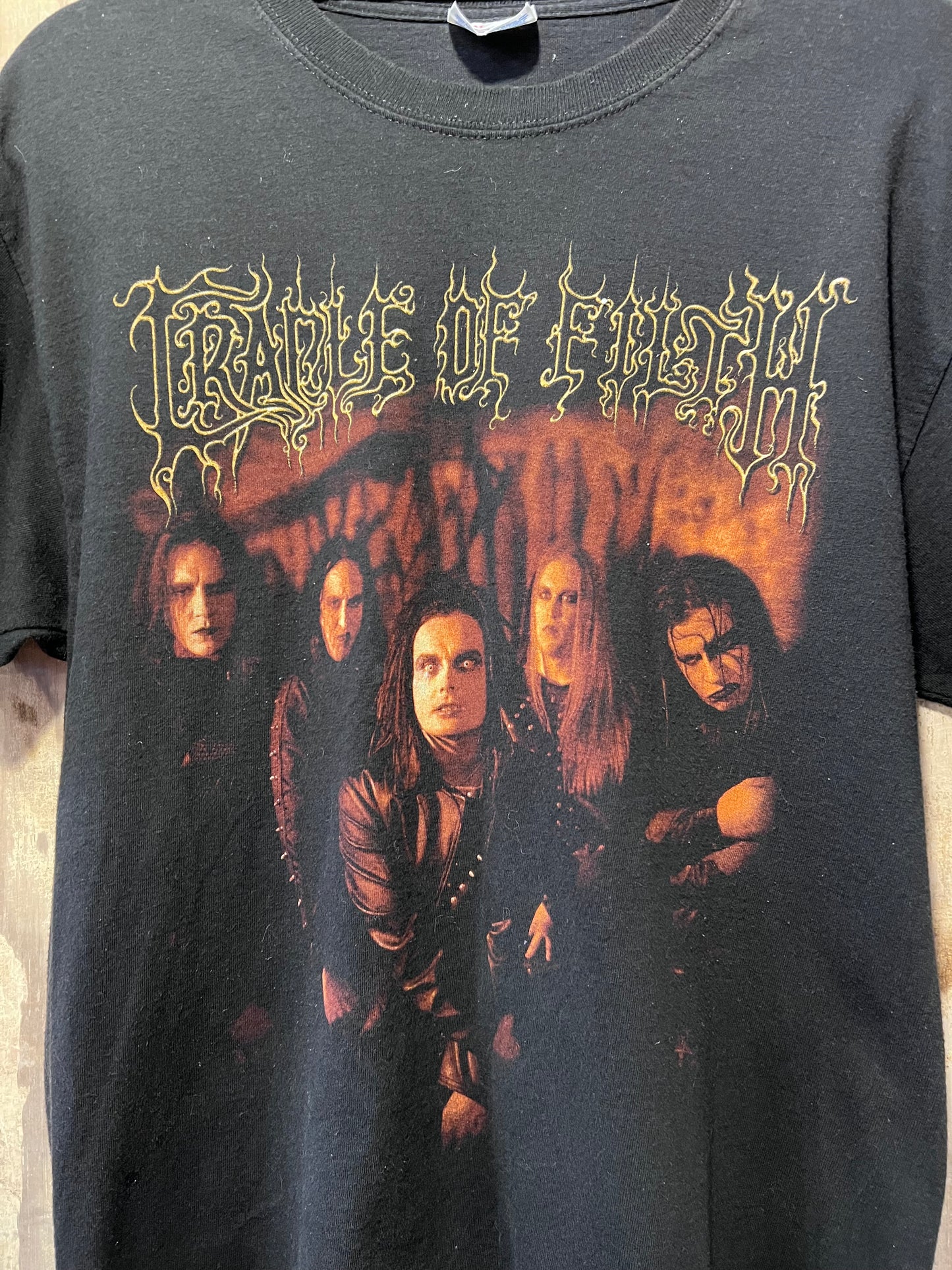 Y2K Cradle of Filth Band Graphic T-Shirt