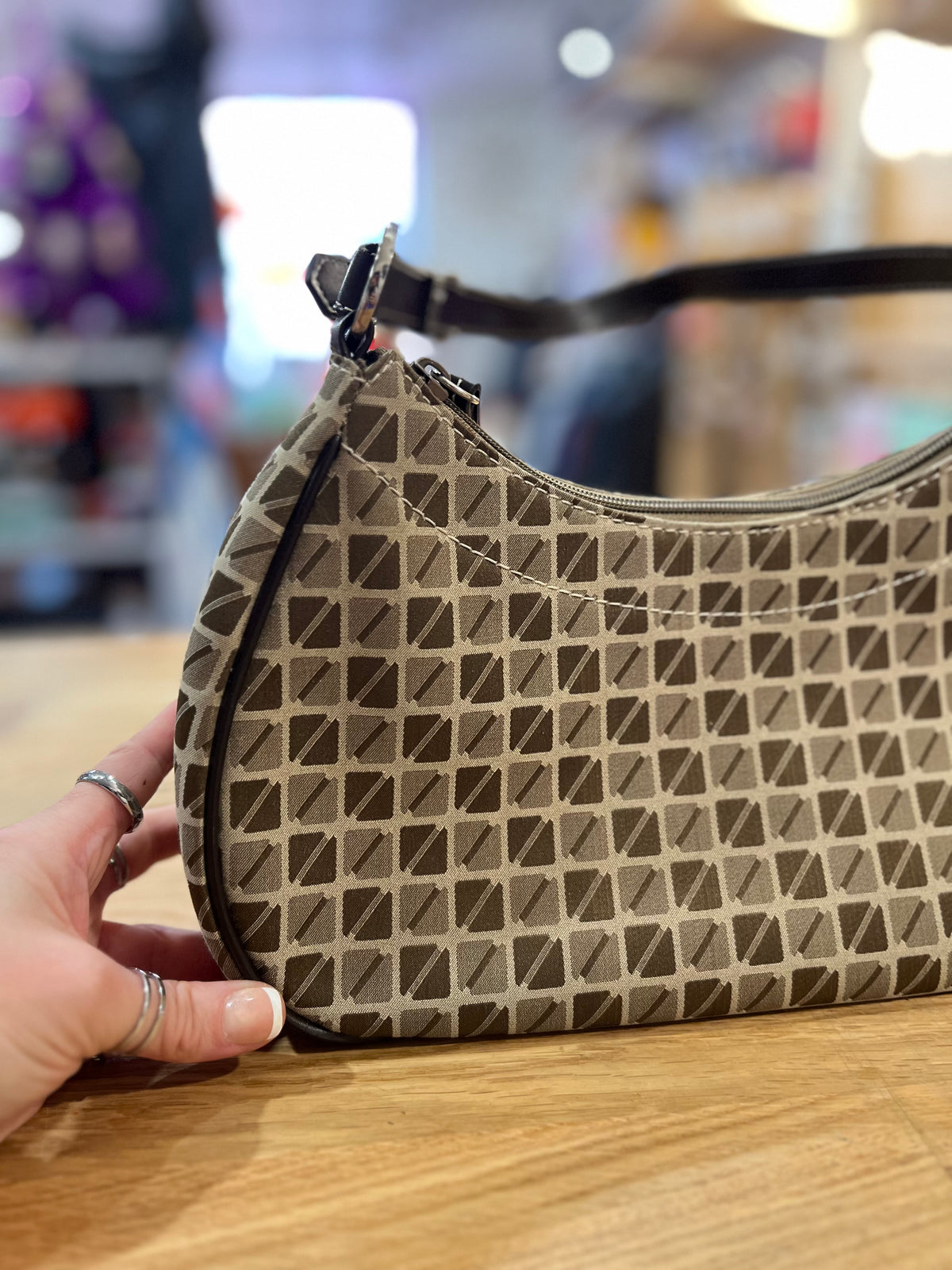 Nine & Company Patterned Hangbag