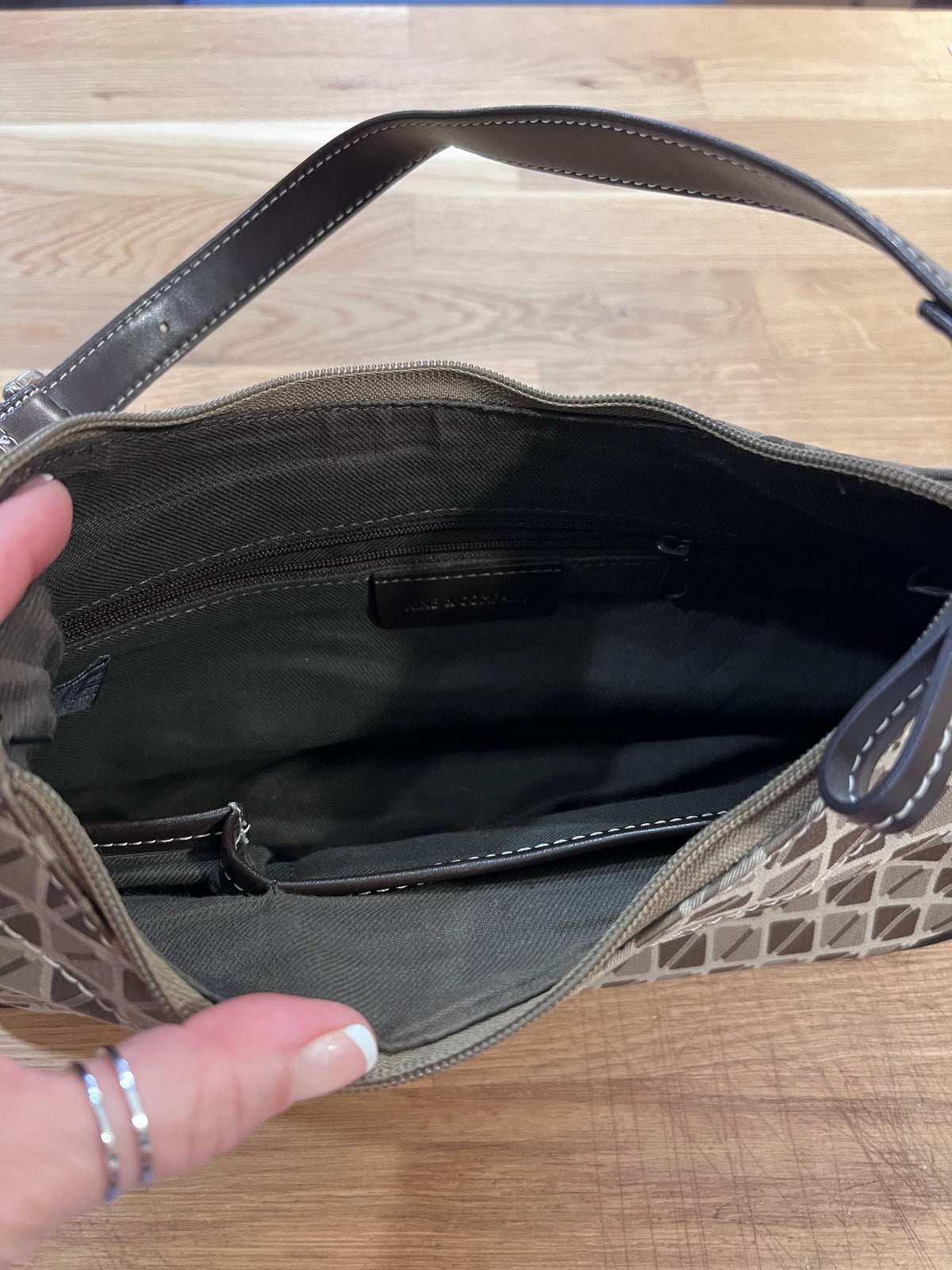 Nine & Company Patterned Hangbag