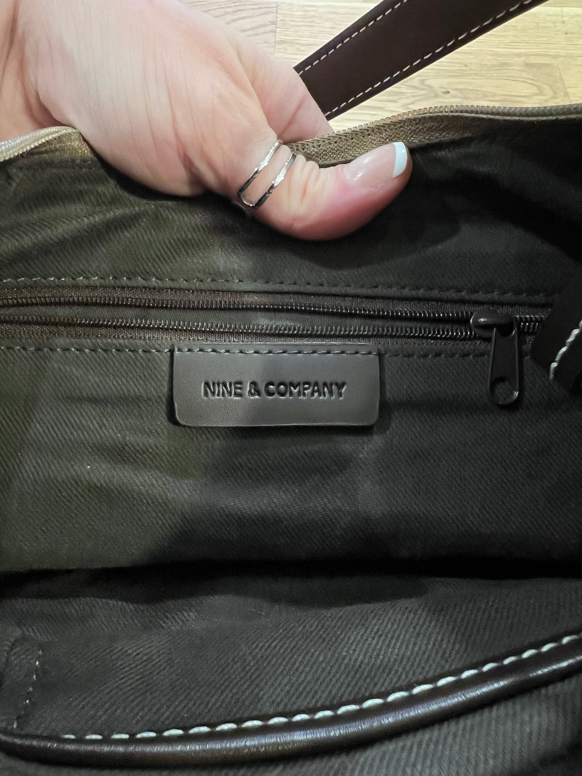 Nine & Company Patterned Hangbag