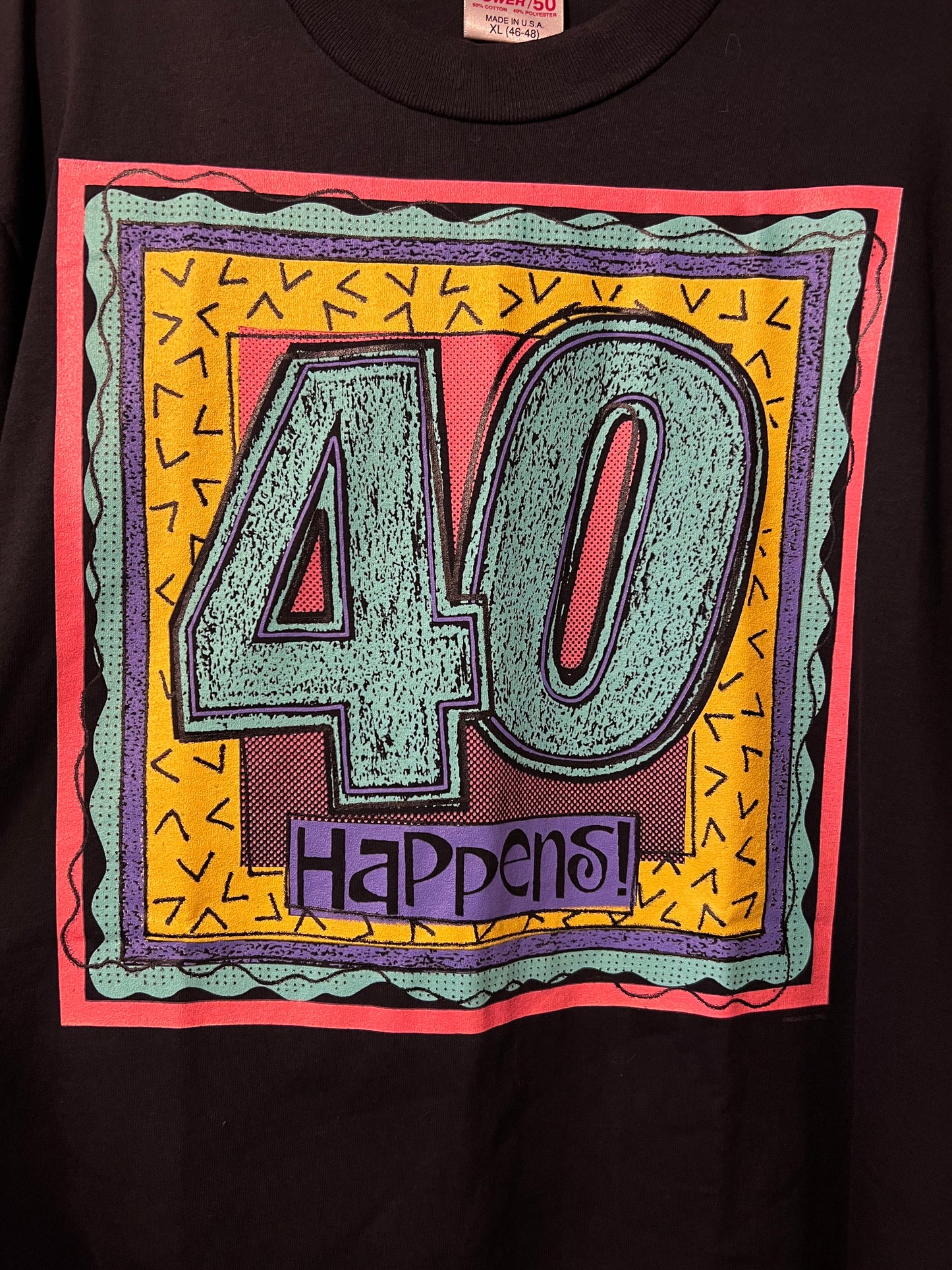 1992 "40 Happens" Graphic T-Shirt