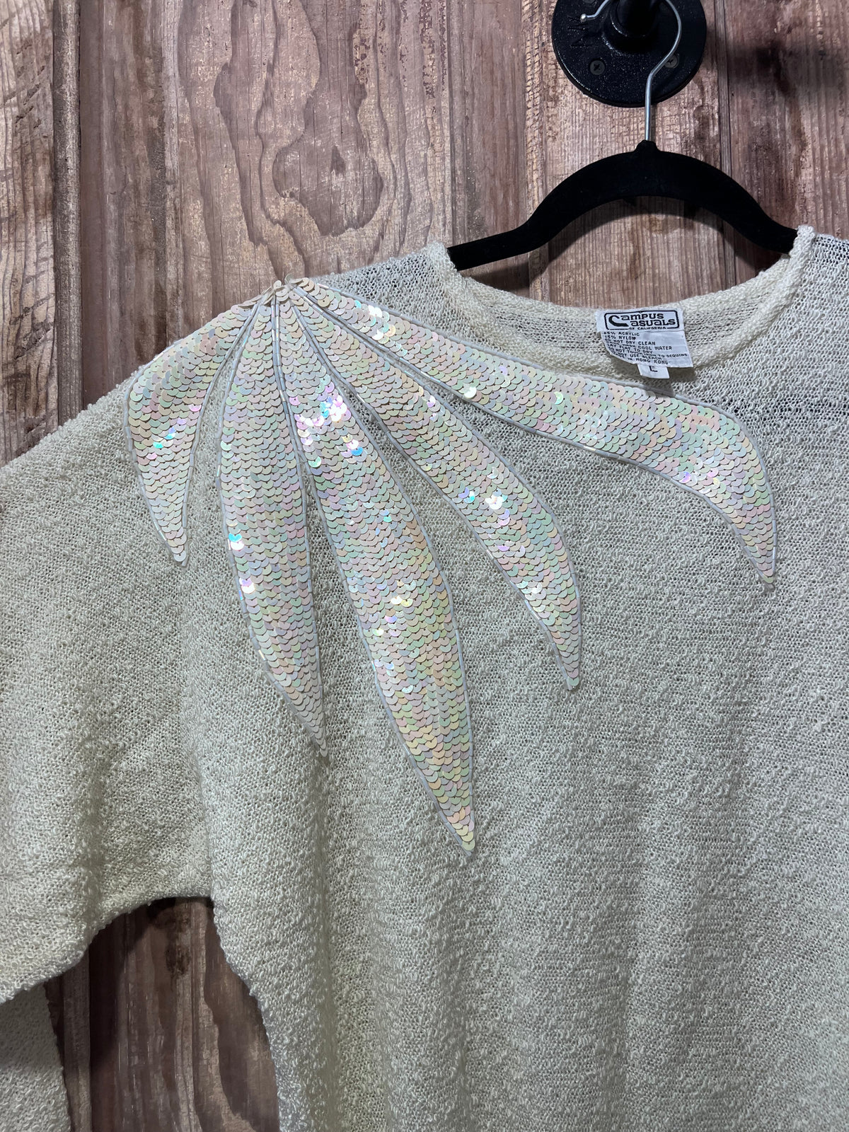 80's/90's Campus Casuals Sequin Sweater