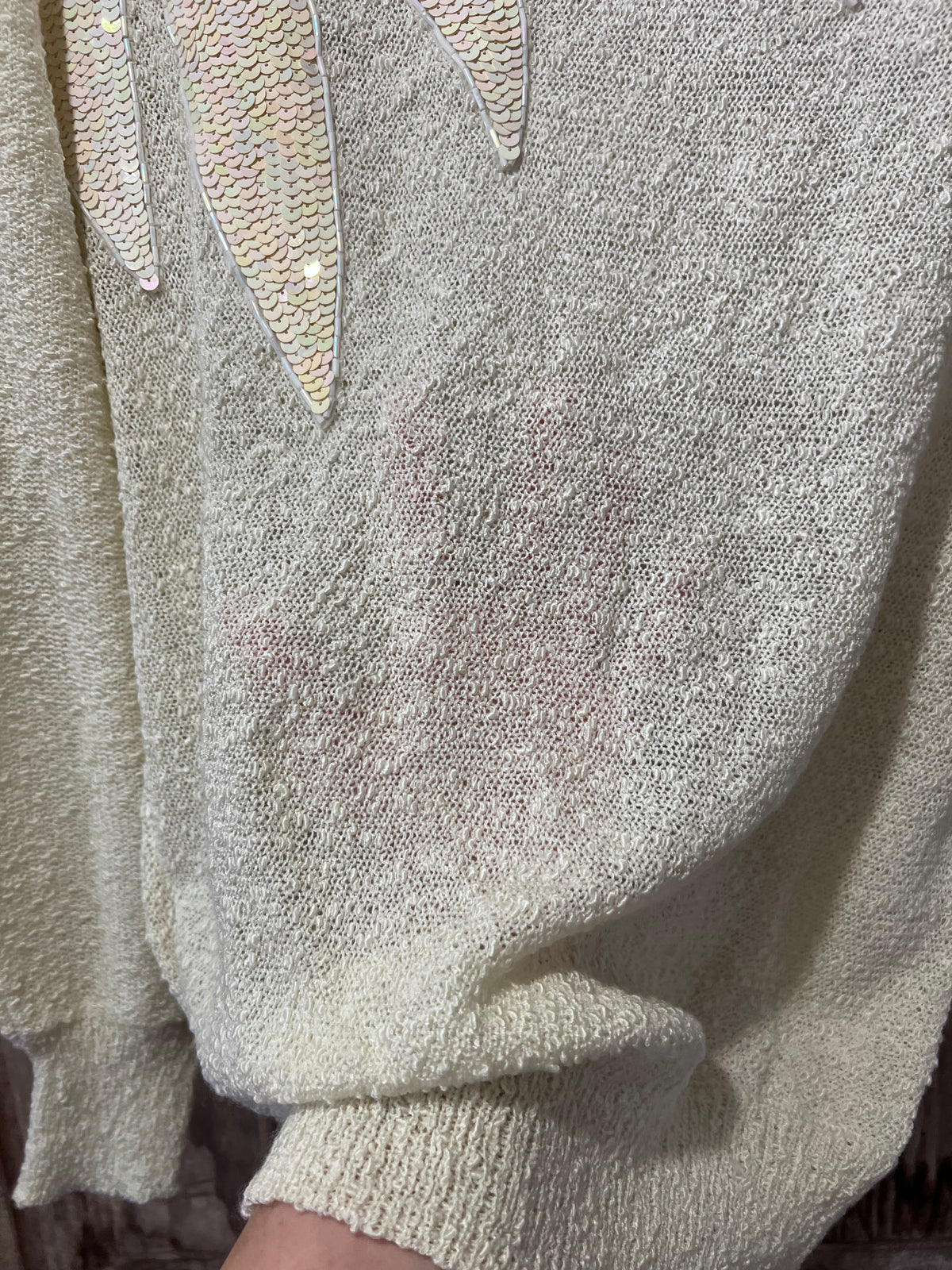 80's/90's Campus Casuals Sequin Sweater
