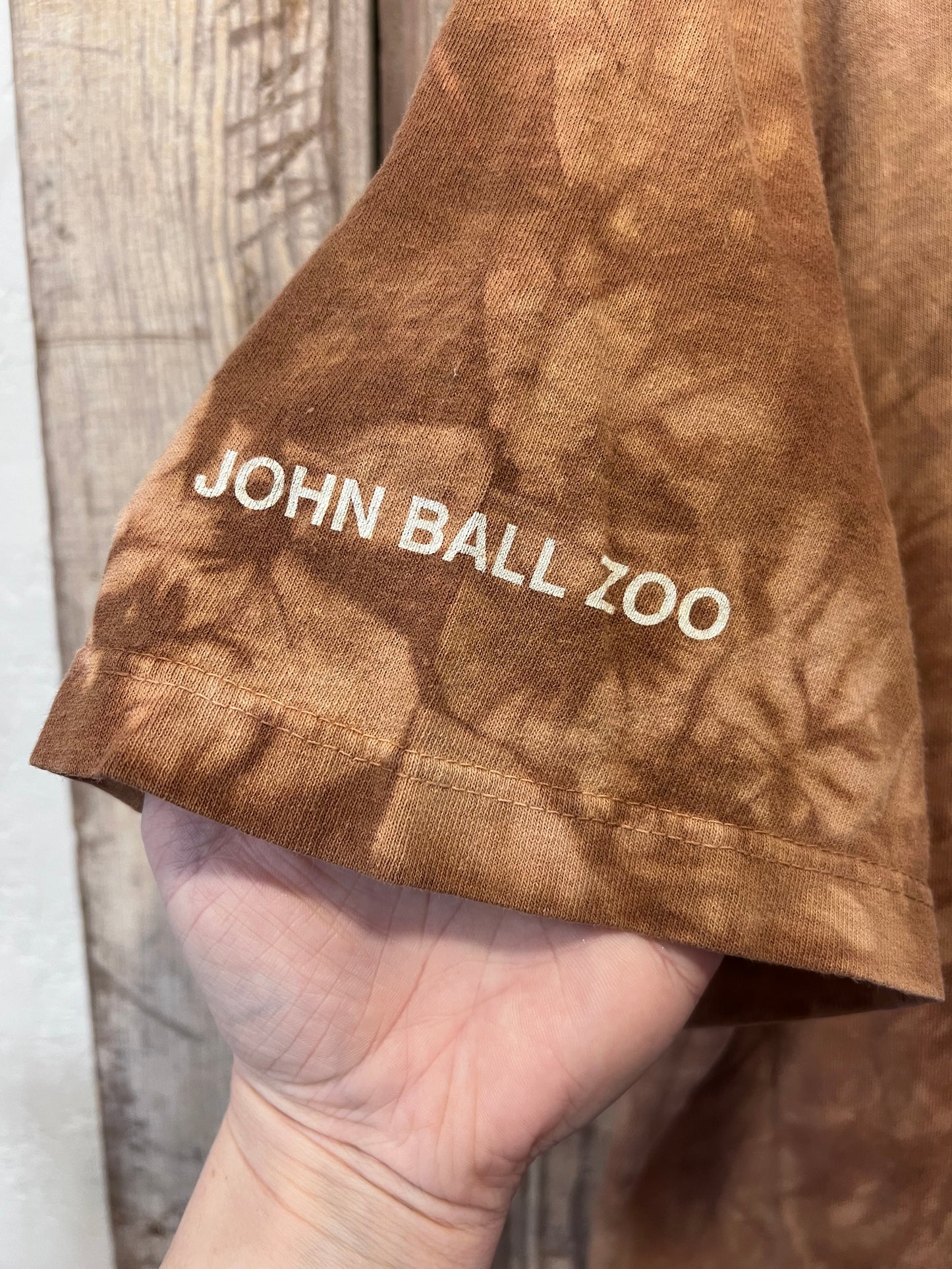 1998 The Mountain John Ball Zoo Tie Dye Tiger Graphic T-Shirt