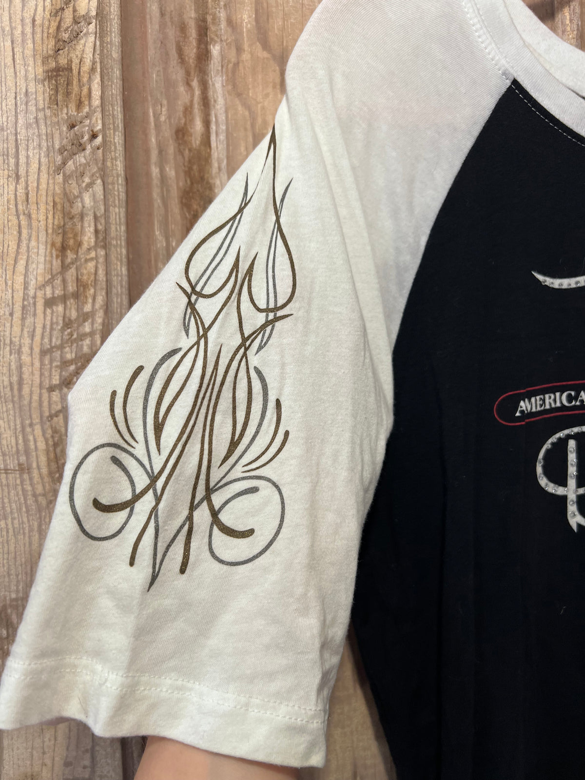 Y2K Harley Davidson 110 Anniversary Ringer Shirt