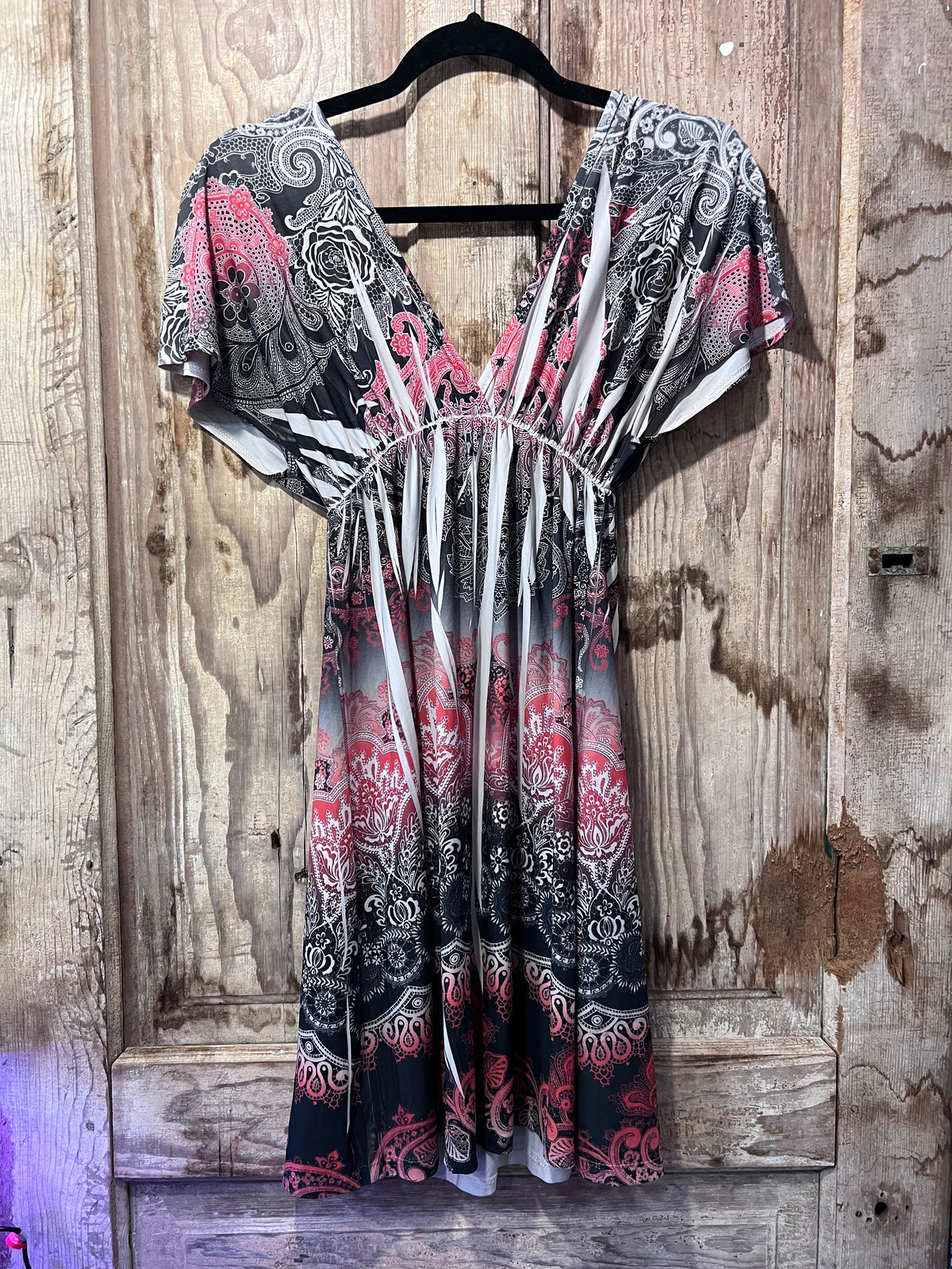 Y2K Dots Patterned Dress