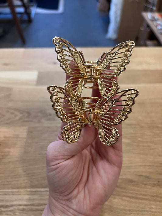 Butterfly Hair Clips