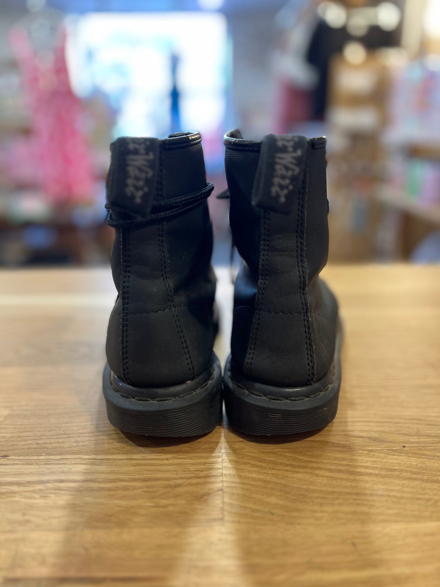 90's/Y2K Doc Marten Black on Black Combat Boots