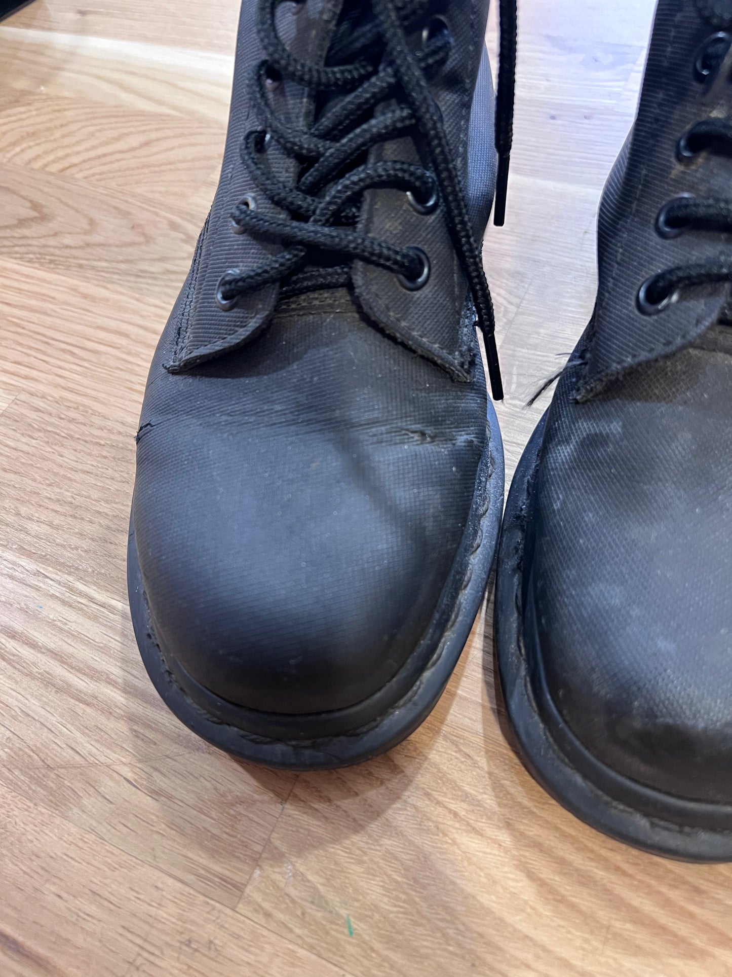 90's/Y2K Doc Marten Black on Black Combat Boots