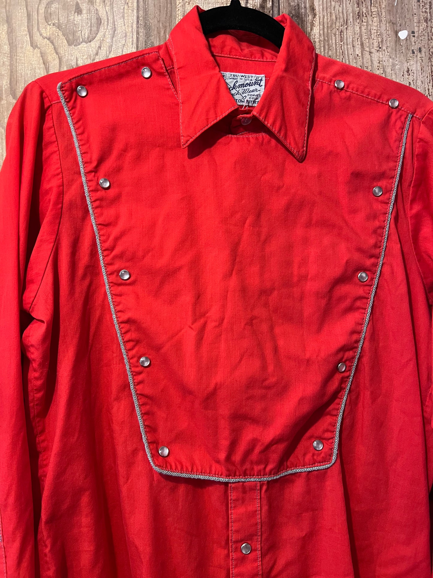 70's Rockmount Ranch Wear Pearl Snap Button Up Shirt