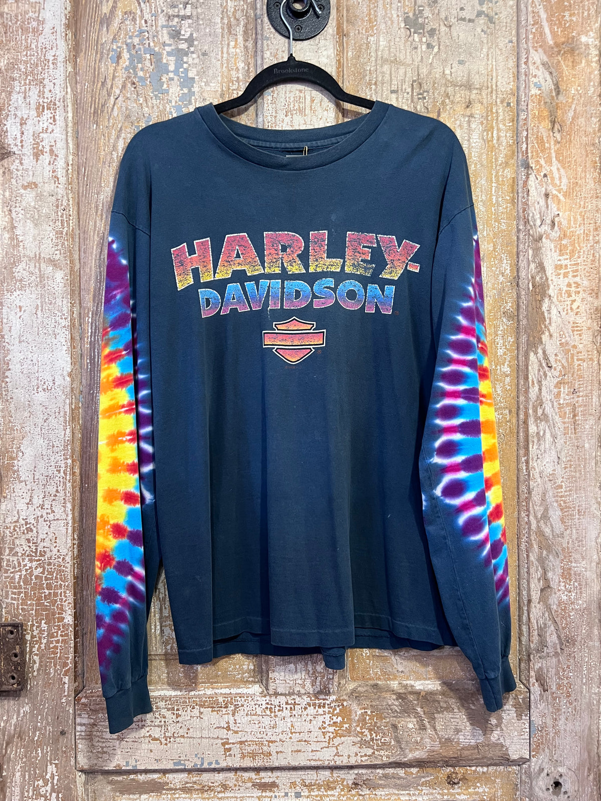 1998 Harley Davidson Tie Dye Long Sleeve Shirt