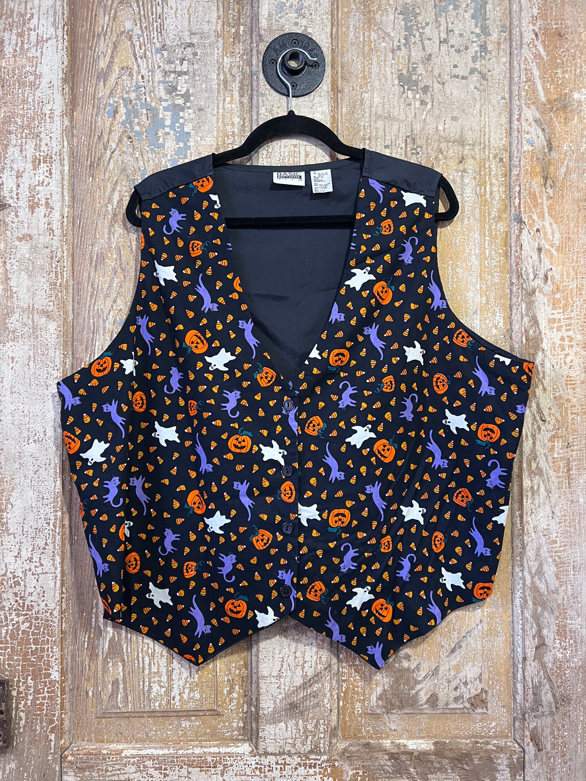 90's Halloween Button Up Vest