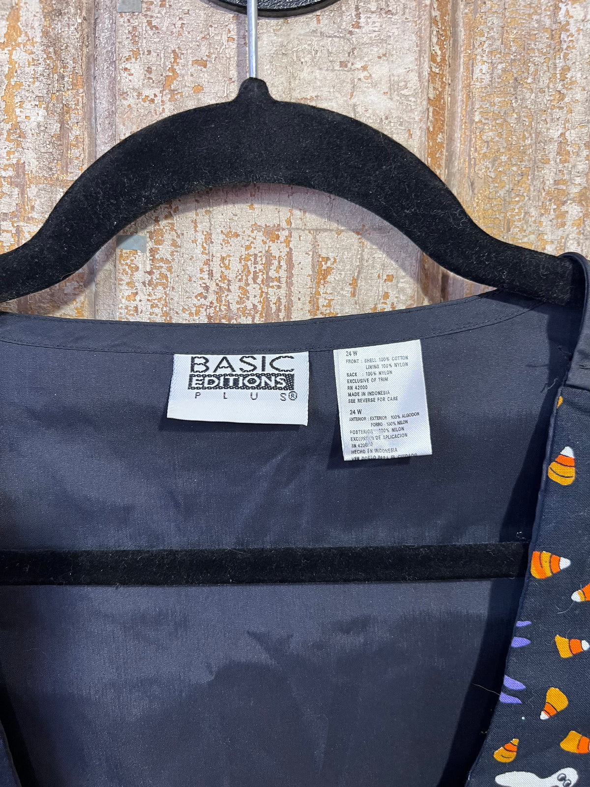 90's Halloween Button Up Vest