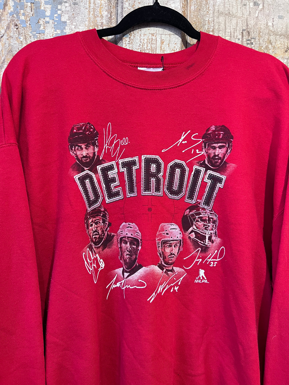 90's Red Wings Crewneck