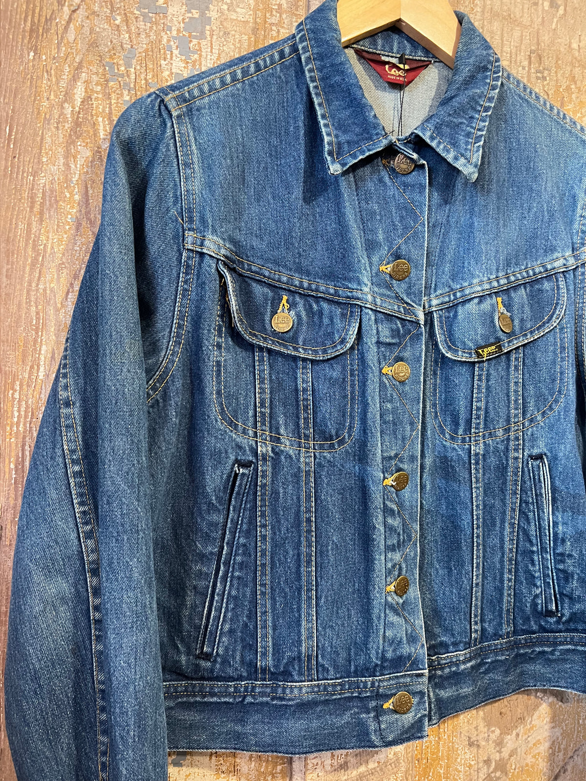 90's LEE Medium Wash Denim Jacket