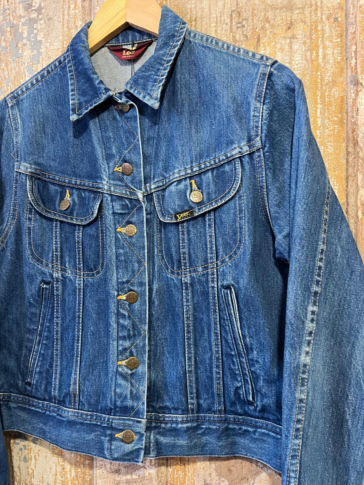 90's LEE Medium Wash Denim Jacket