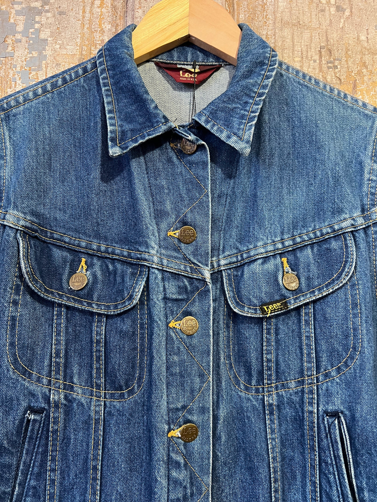 90's LEE Medium Wash Denim Jacket