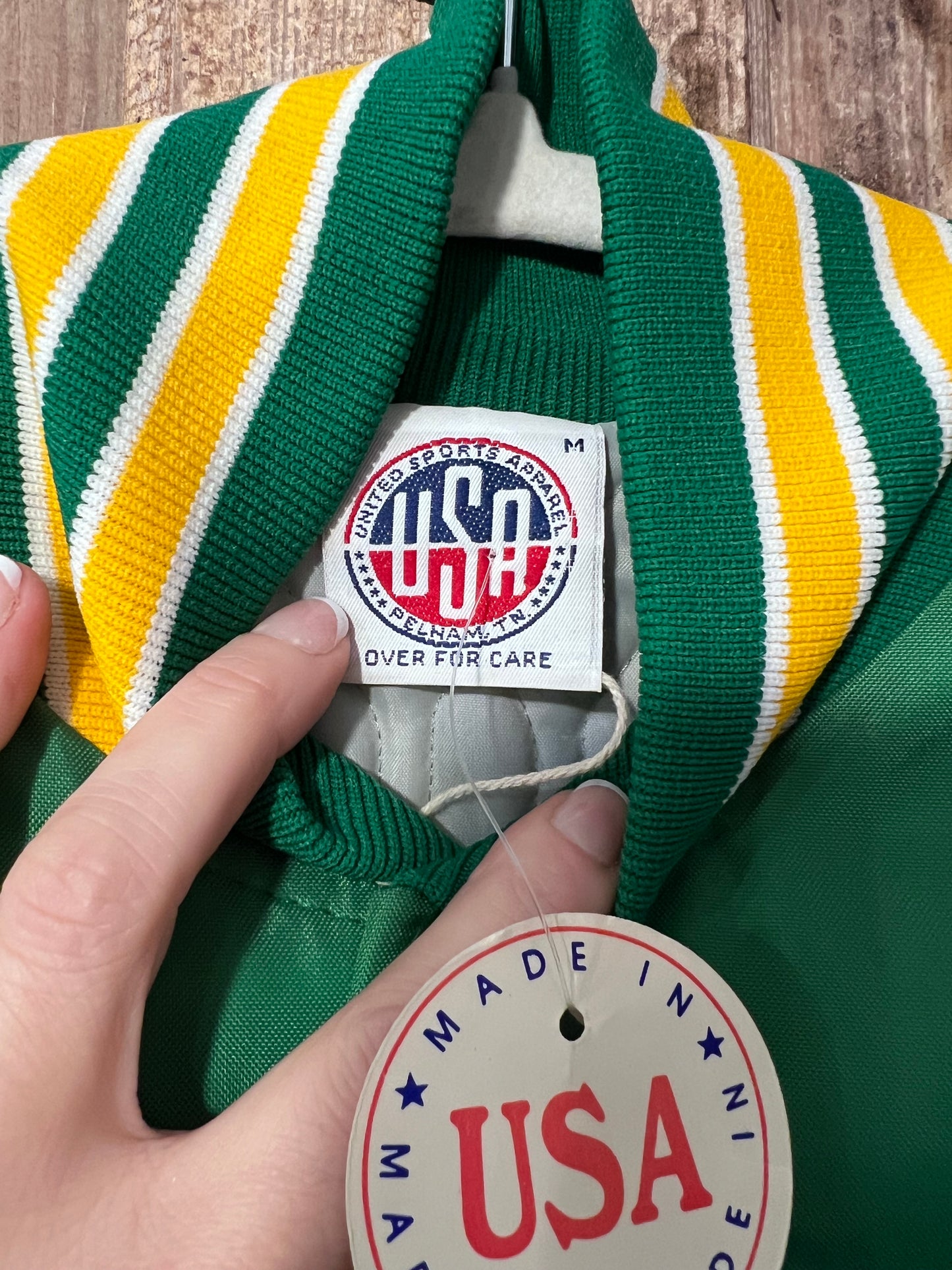 70's Patrick County Cougars Puffer Varsity Jacket