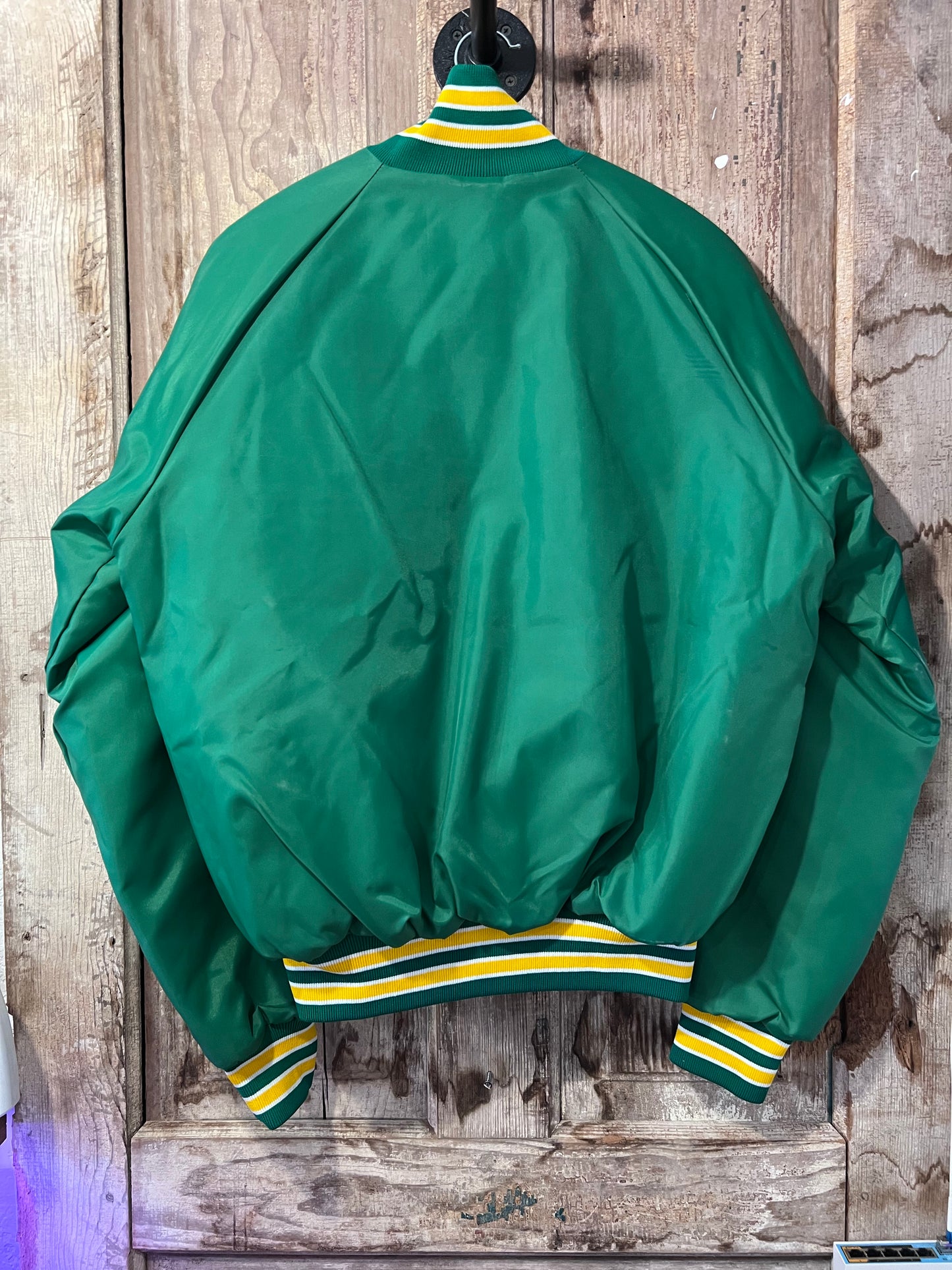 70's Patrick County Cougars Puffer Varsity Jacket