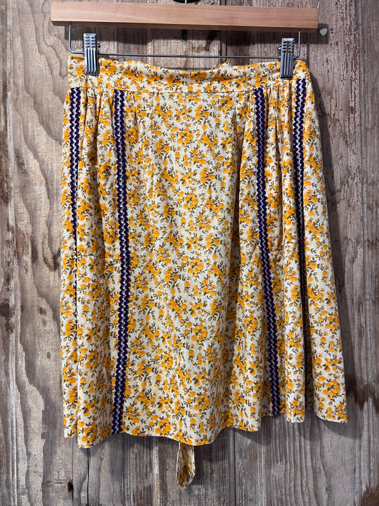 70's Handmade Floral Apron