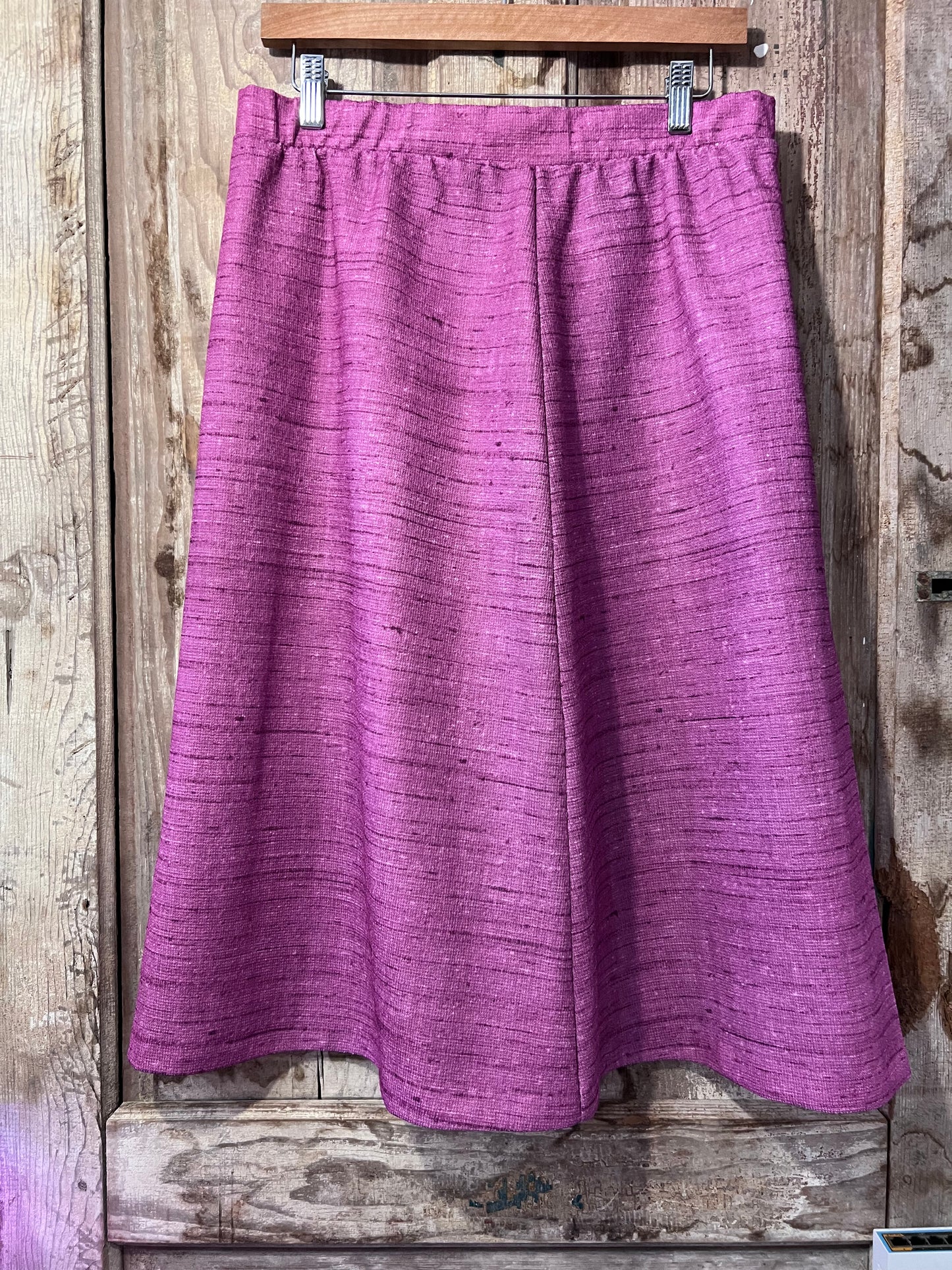 70's Fuchsia Maxi Skirt