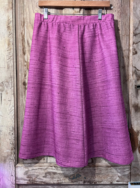 70's Fuchsia Maxi Skirt