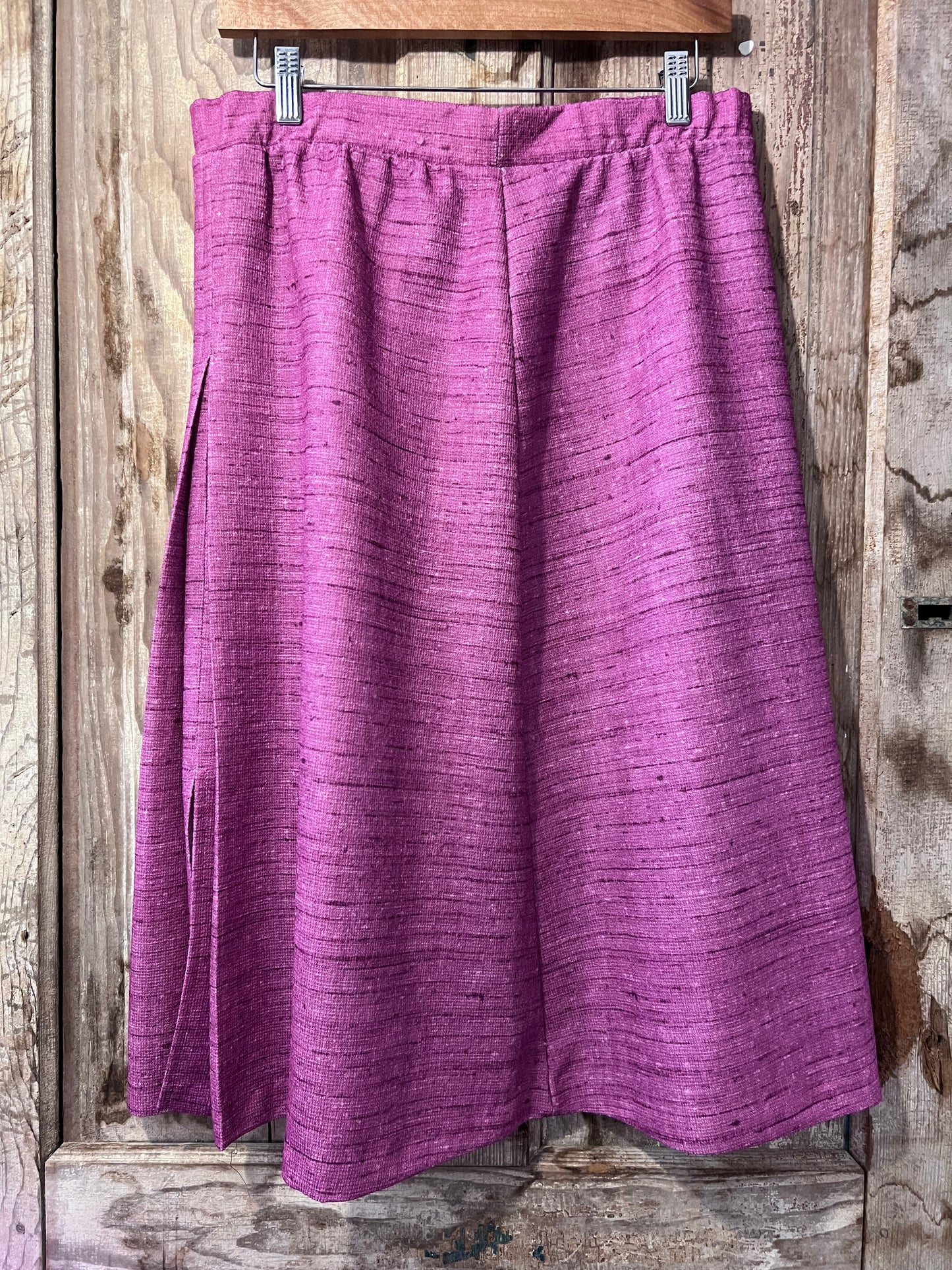 70's Fuchsia Maxi Skirt