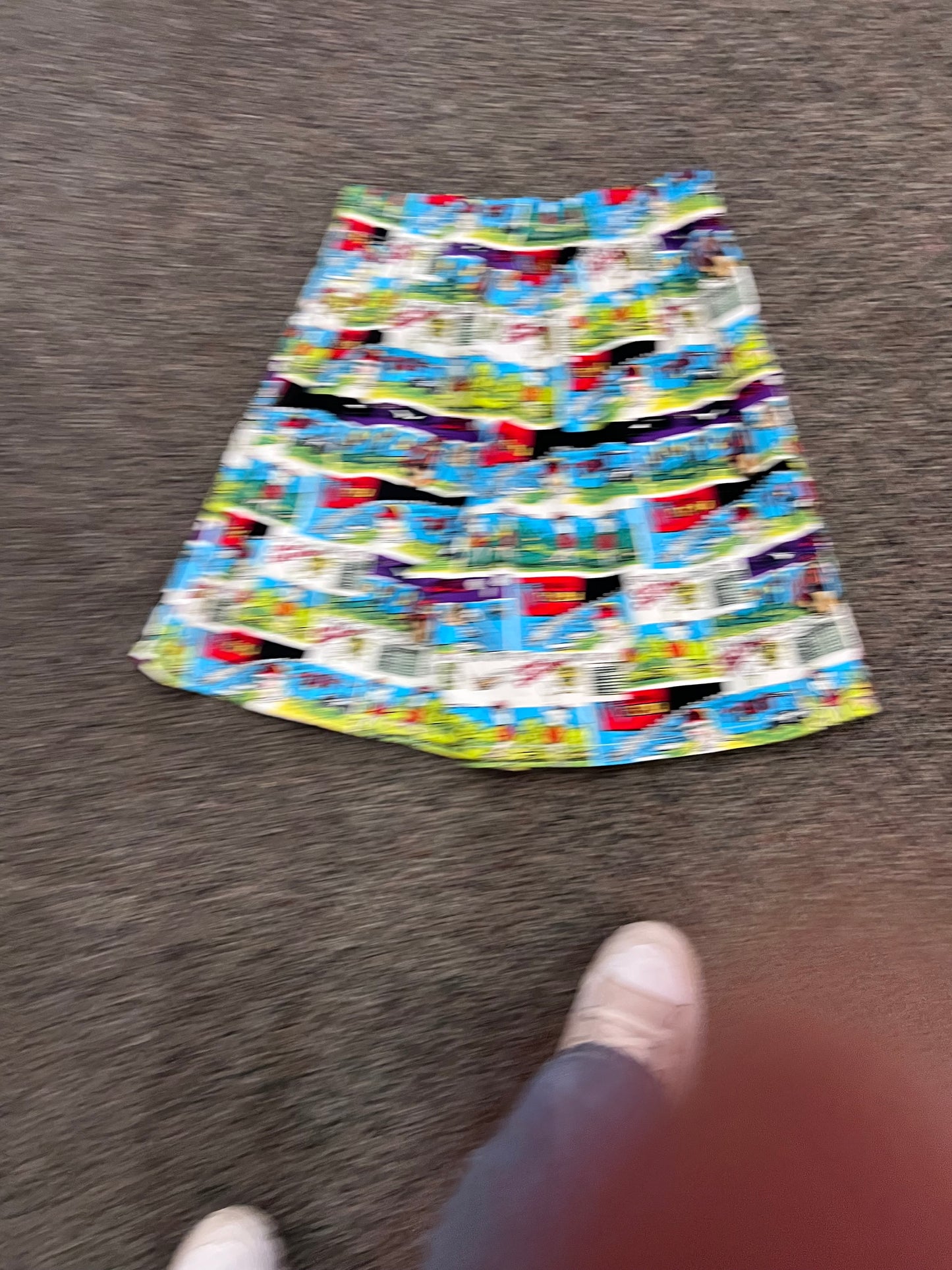 Y2K Lavon Sport AOP Golf Comic Book Skort