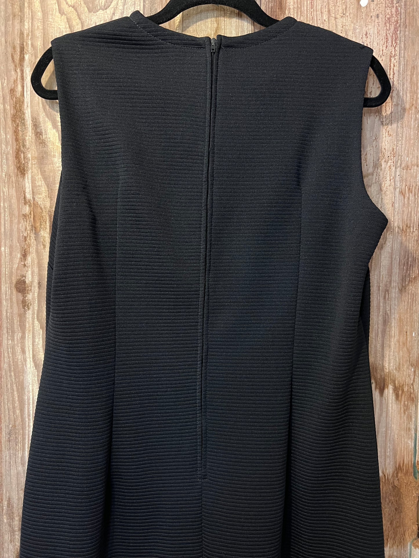 60's/70's Lorac Original Ribbed Black Dress