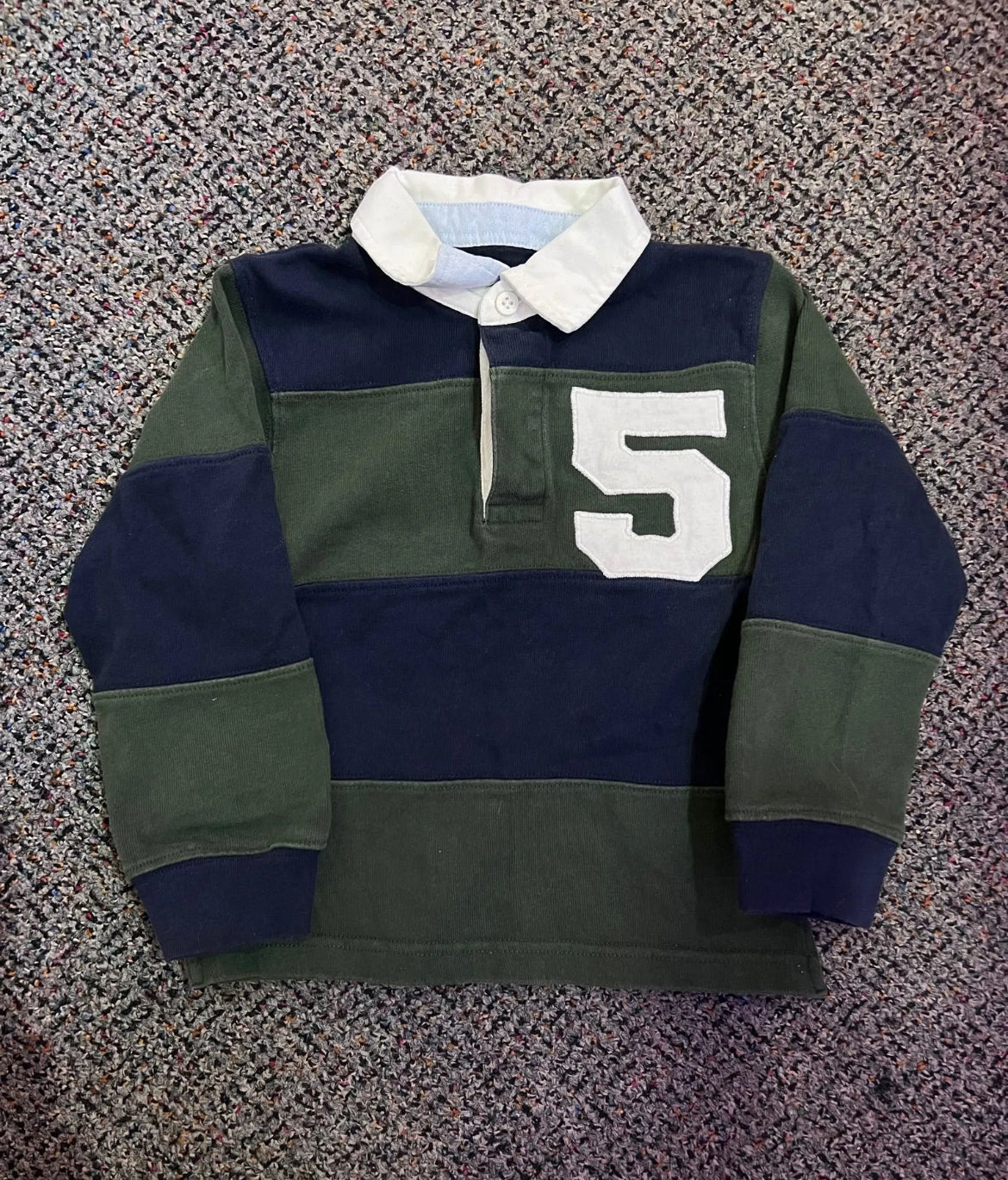 [URL] GYMBOREE Striped Rugby Long Sleeve Shirt