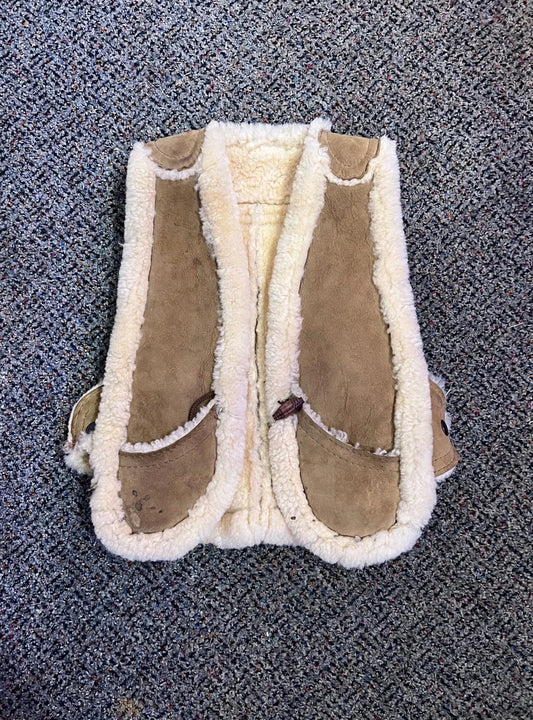 [URL] Suede/Leather Fur Vest