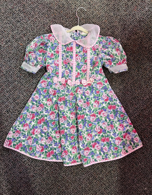 [URL] 80's/90's Expressions Floral Dress