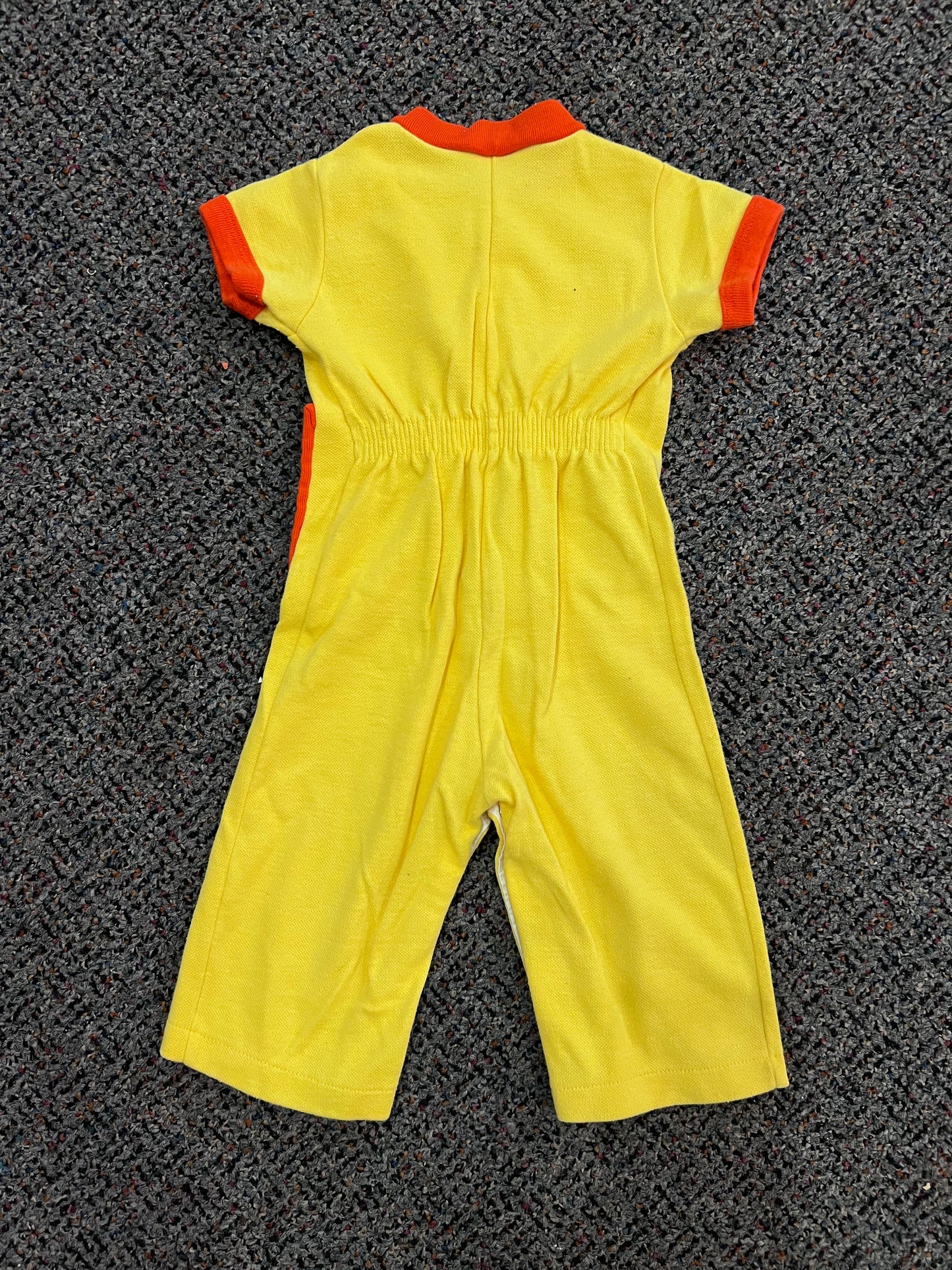 [URL] 60’s 70’s Carter's Yellow Animal Jumpsuit