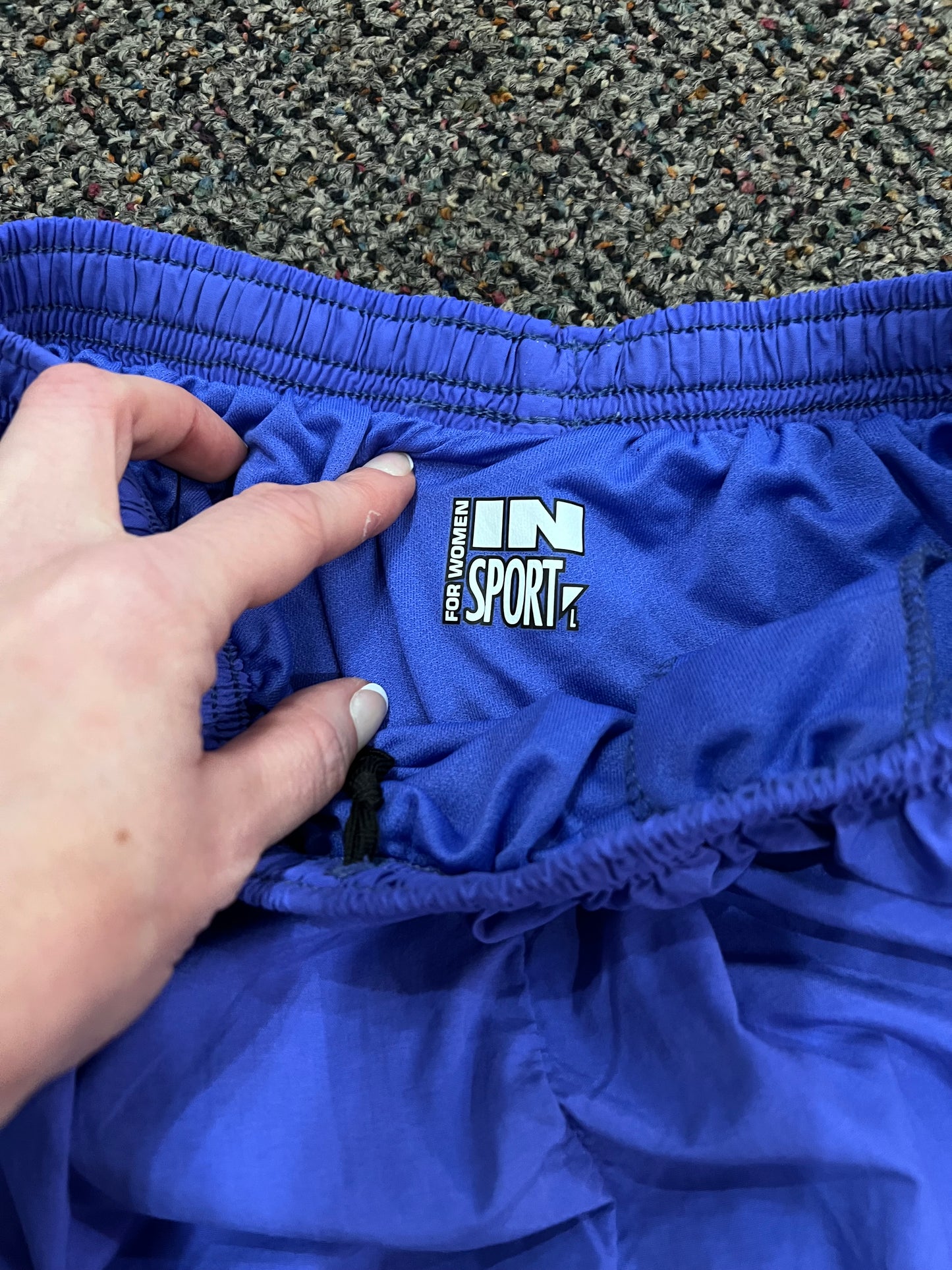 90's IN-SPORT Purple Track Shorts