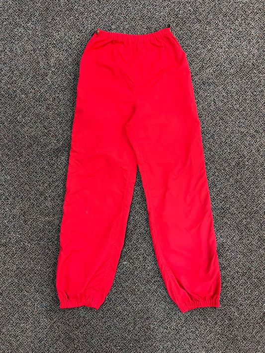 80's LL Bean Red Zip Track Pants
