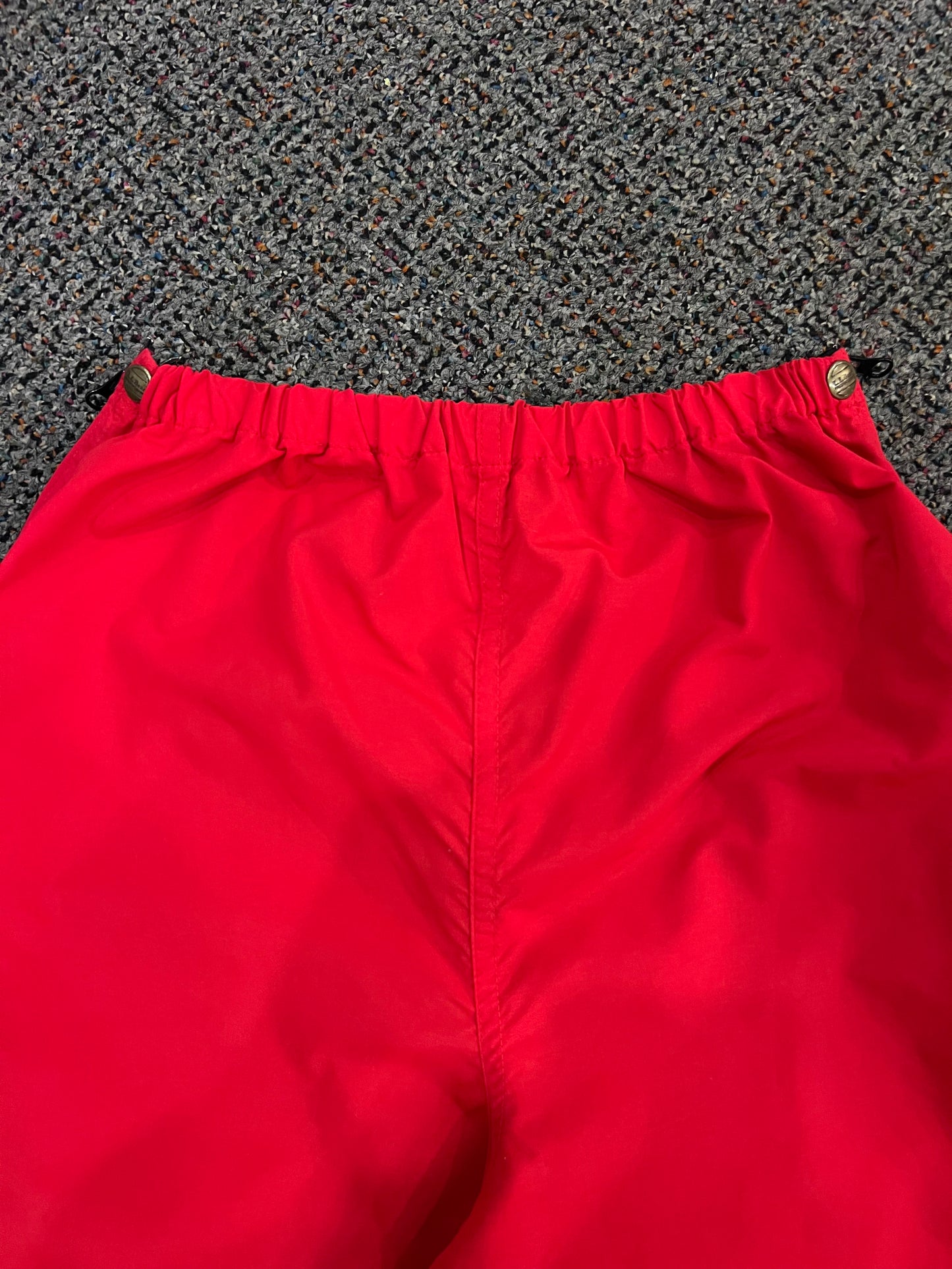 80's LL Bean Red Zip Track Pants