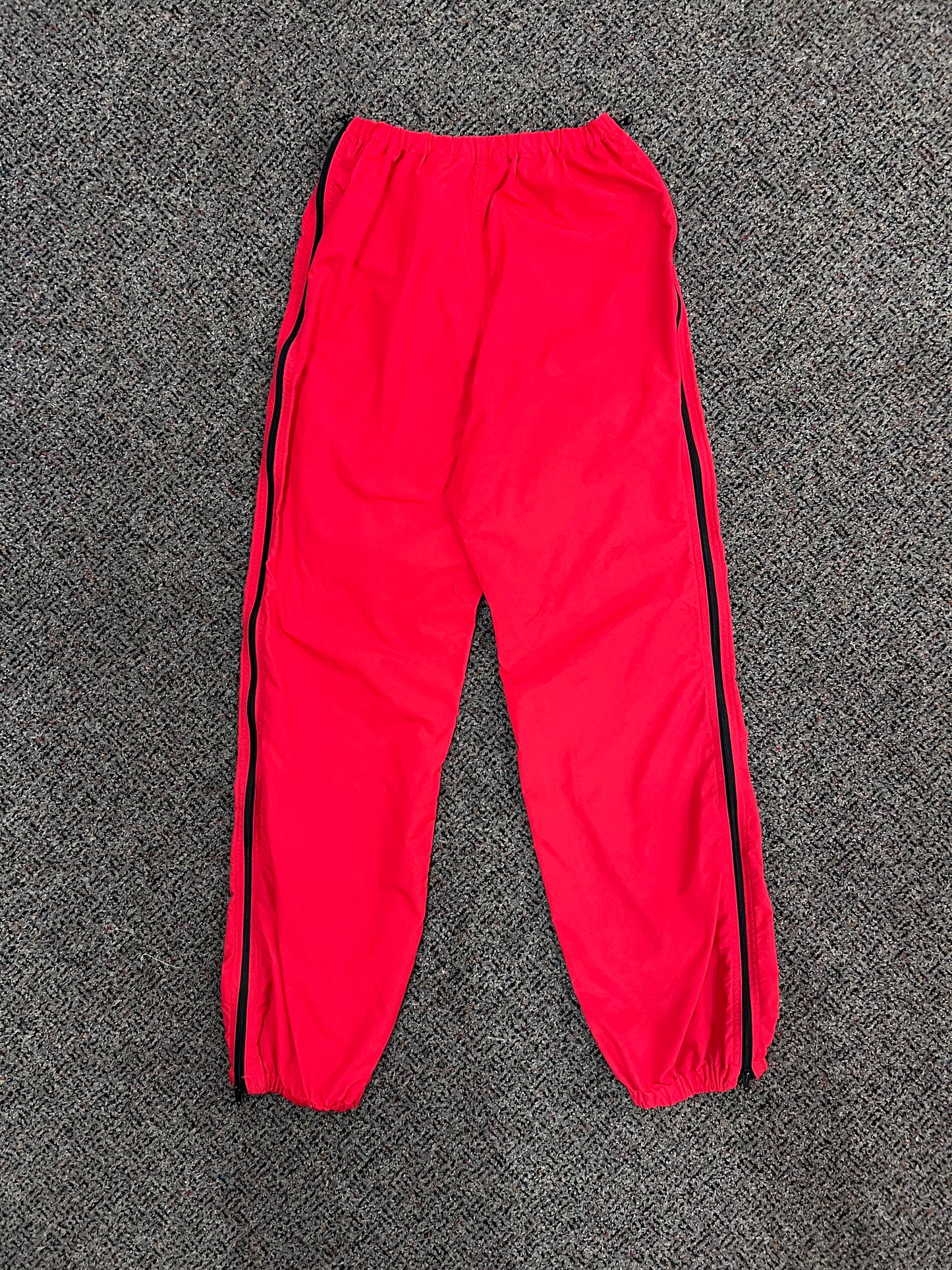 80's LL Bean Red Zip Track Pants