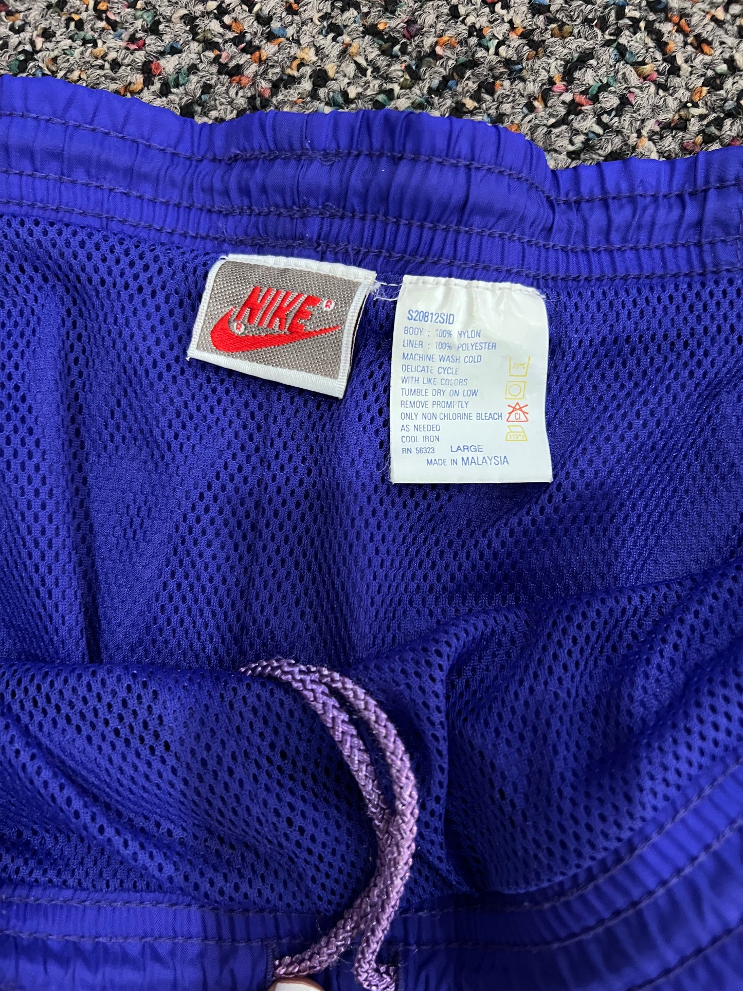 90's Nike Purple Track Pants