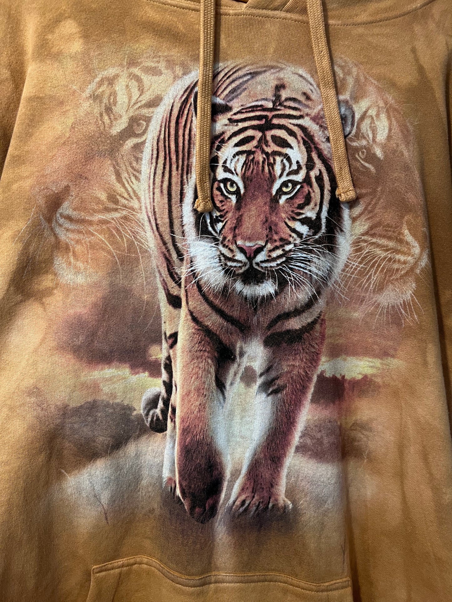 90's/Y2K The Mountain Tiger Hoodie