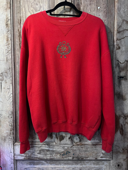 80's/90's BEEZIL Red Crewneck