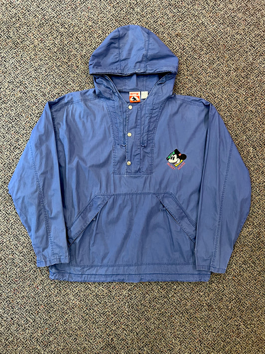 90's Mickey Inc Blue Hooded Jacket