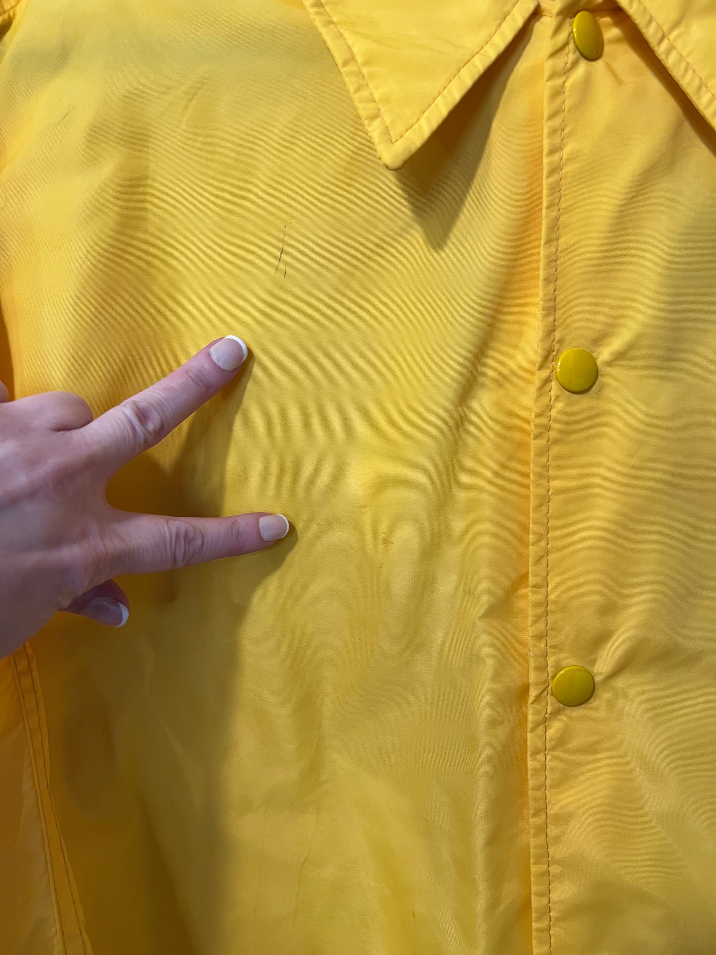 90's/Y2K Swingster Yellow Paramount Television Wind Breaker