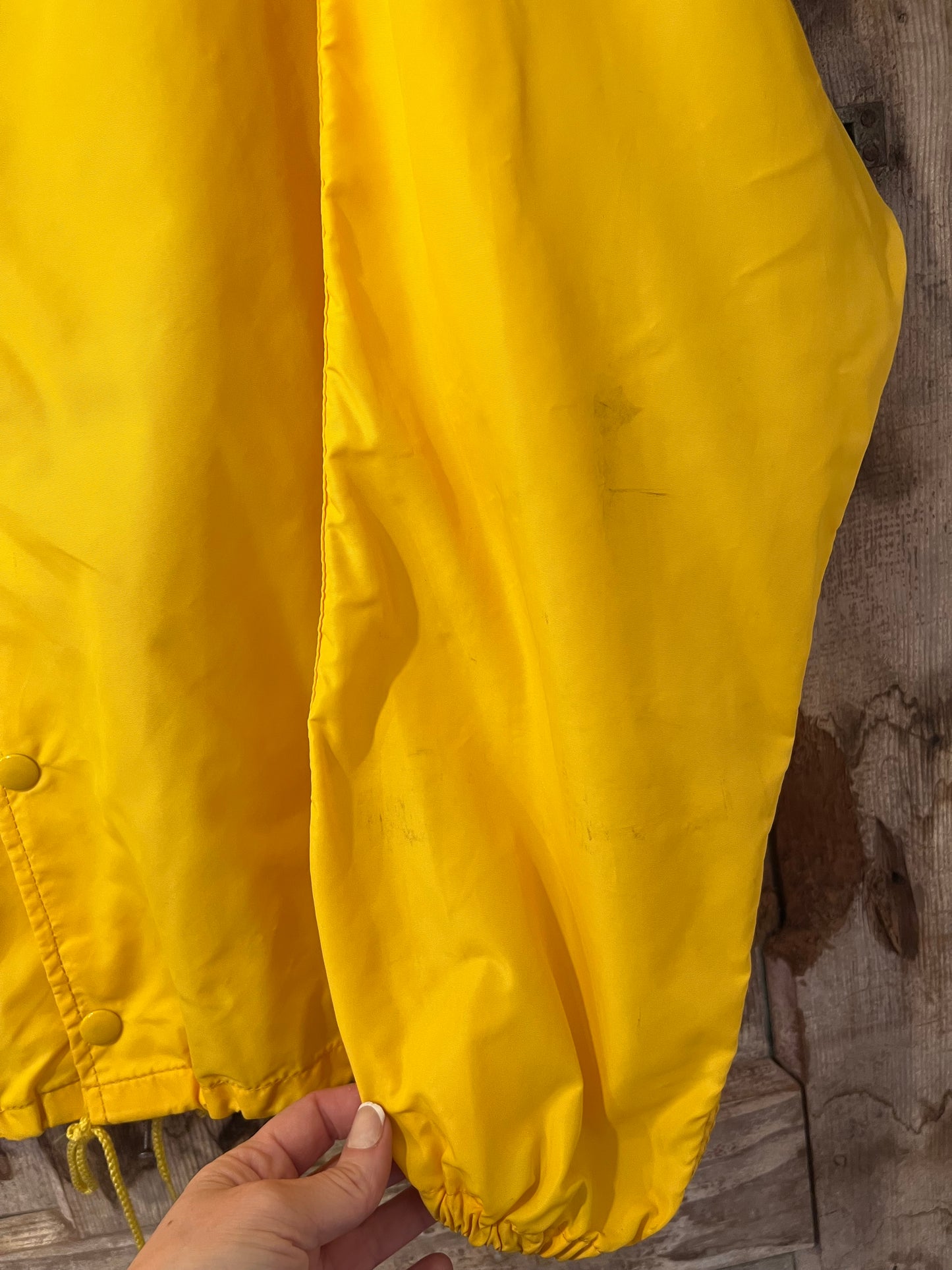 90's/Y2K Swingster Yellow Paramount Television Wind Breaker